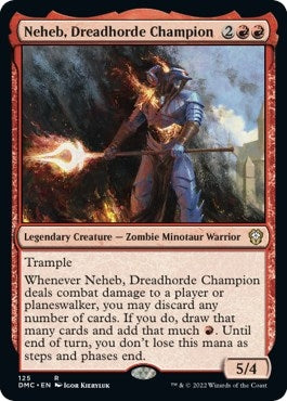 Neheb, Dreadhorde Champion [Dominaria United Commander]