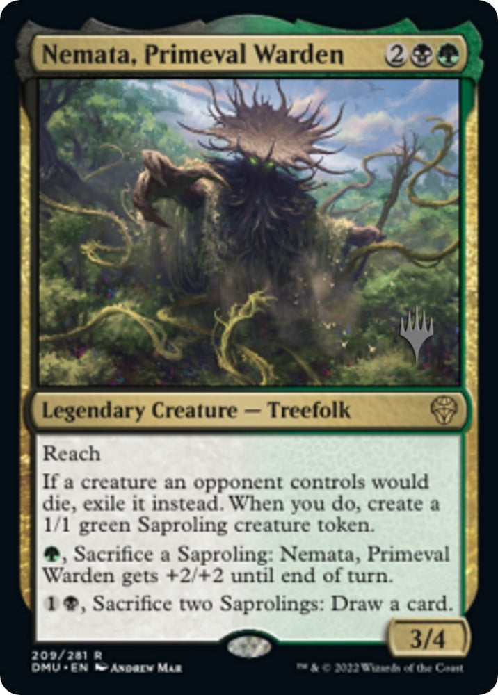 Nemata, Primeval Warden (Promo Pack) [Dominaria United Promos]