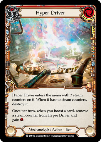 Hyper Driver (Red) [DYN110] (Dynasty) Cold Foil