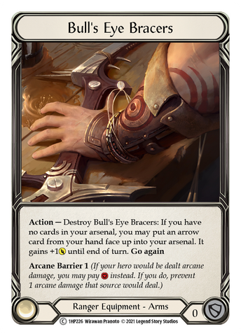 Bull's Eye Bracers [1HP226] (History Pack 1)