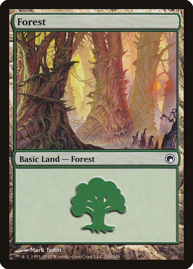 Forest (#249) [Scars of Mirrodin]