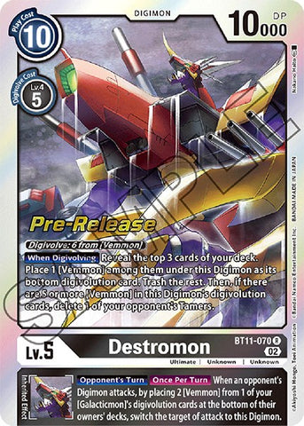 Destromon [BT11-070] [Dimensional Phase Pre-Release Promos]