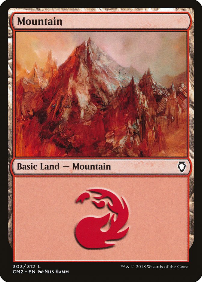 Mountain (#303) [Commander Anthology Volume II]