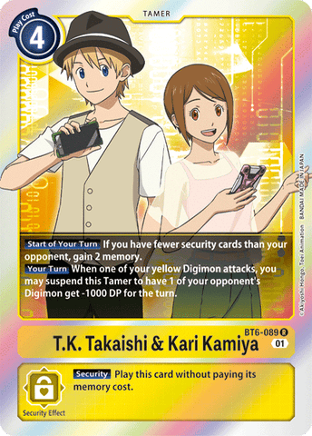 T.K. Takaishi & Kari Kamiya [BT6-089] [Double Diamond]