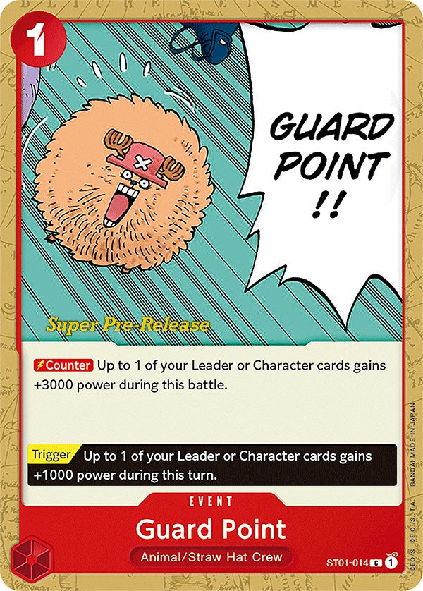 Guard Point (ST01-014) [Super Pre-Release Starter Deck: Straw Hat Crew]
