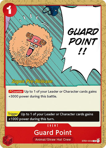 Guard Point (ST01-014) [Super Pre-Release Starter Deck: Straw Hat Crew]