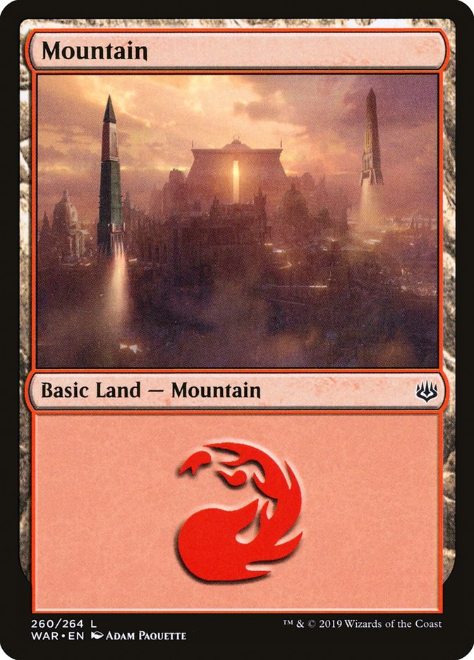 Mountain (#260) [War of the Spark]