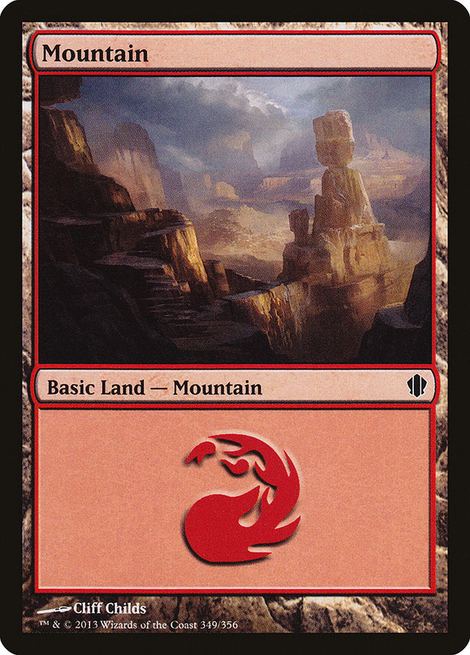 Mountain (#349) [Commander 2013]