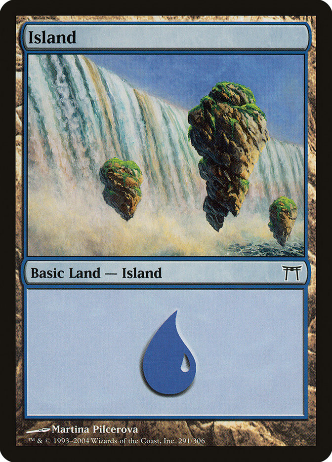 Island (#291) [Champions of Kamigawa]
