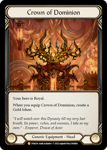 Crown of Dominion [DYN234] (Dynasty) Rainbow Foil
