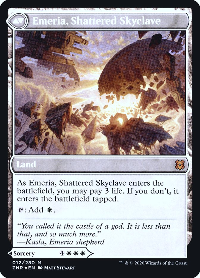 Emeria's Call // Emeria, Shattered Skyclave  [Zendikar Rising Prerelease Promos]