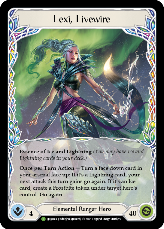 Lexi, Livewire [HER043] (Promo) Cold Foil