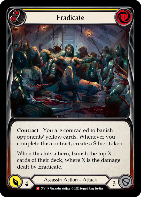 Eradicate [DYN119] (Dynasty) Rainbow Foil