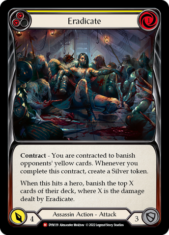 Eradicate [DYN119] (Dynasty) Rainbow Foil