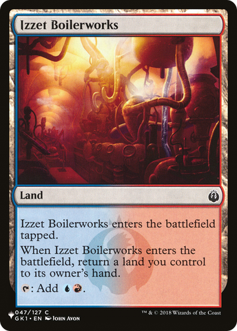 Izzet Boilerworks (GK1) [The List Reprints]