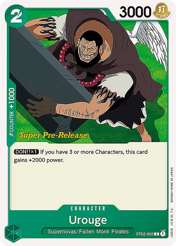 Urouge (ST02-003) [Super Pre-Release Starter Deck: Worst Generation]