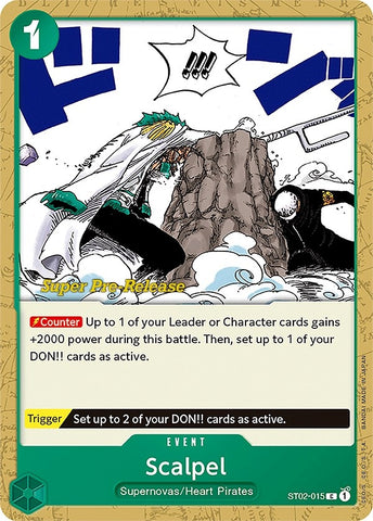 Scalpel (ST02-015) [Super Pre-Release Starter Deck: Worst Generation]