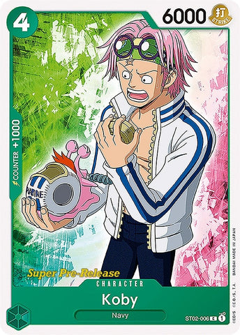 Koby (ST02-006) [Super Pre-Release Starter Deck: Worst Generation]