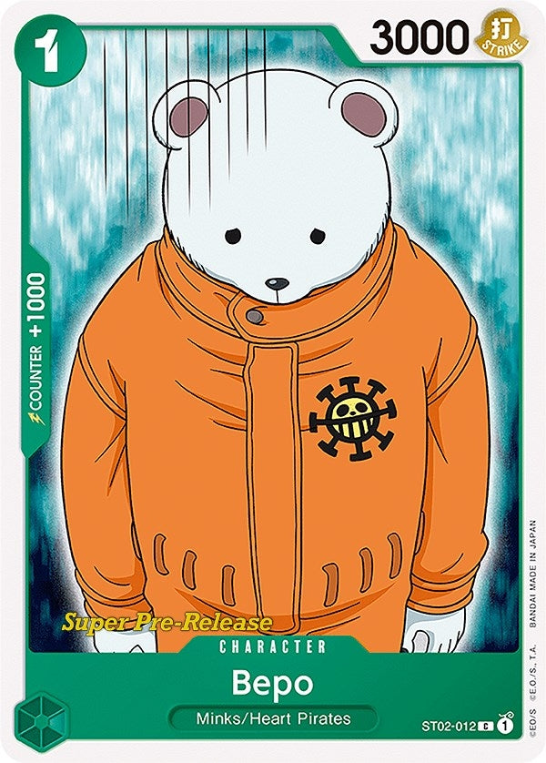 Bepo (ST02-012) [Super Pre-Release Starter Deck: Worst Generation]