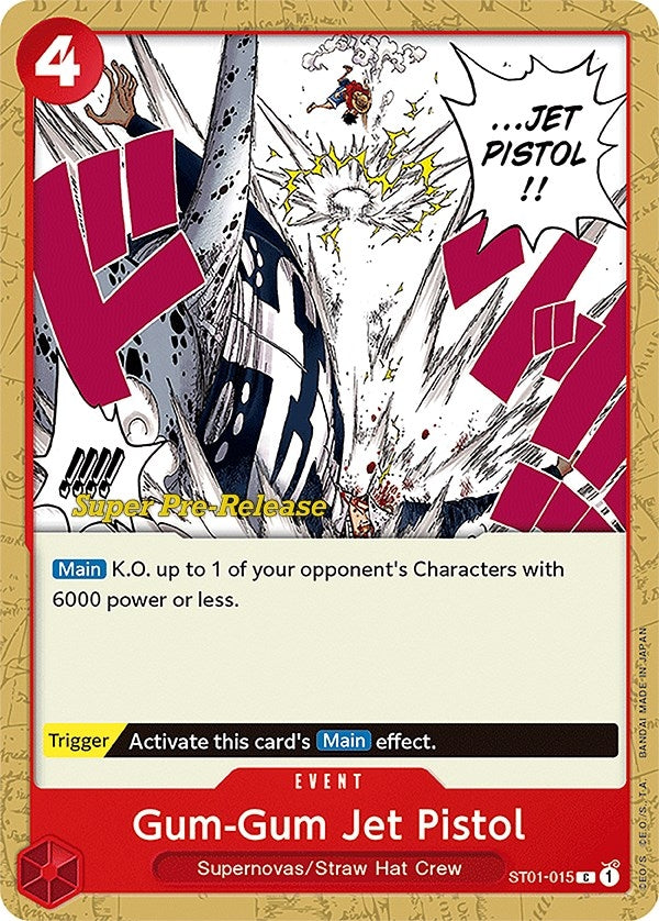 Gum-Gum Jet Pistol (ST01-015) [Super Pre-Release Starter Deck: Straw Hat Crew]