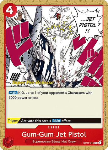 Gum-Gum Jet Pistol (ST01-015) [Super Pre-Release Starter Deck: Straw Hat Crew]
