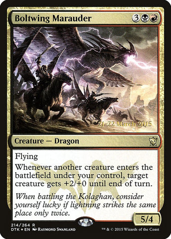 Boltwing Marauder  (Prerelease) [Dragons of Tarkir Prerelease Promos]