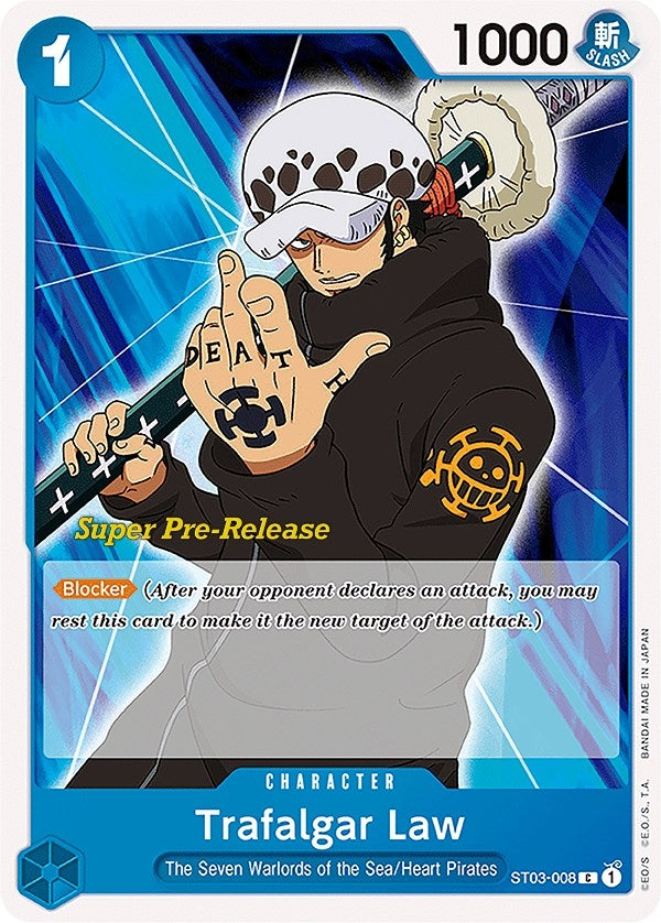 Trafalgar Law (ST03-008) [Super Pre-Release Starter Deck: The Seven Warlords of the Sea]