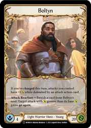 Ser Boltyn, Breaker of Dawn // Boltyn [U-MON029 // U-MON030] (Monarch Unlimited) Unlimited Normal