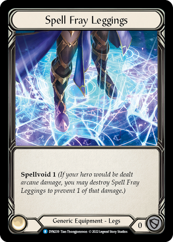 Spell Fray Leggings [DYN239] (Dynasty) Cold Foil