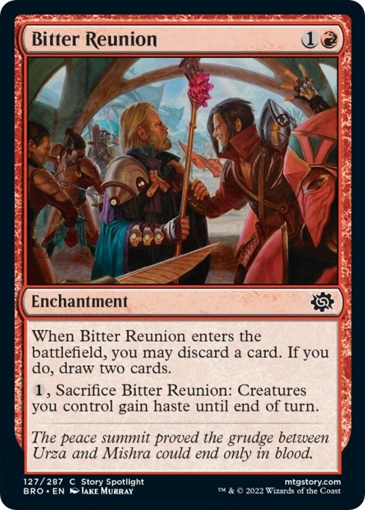 Image for Bitter Reunion (127) [The Brothers' War] (BRO) - Magic: The Gathering