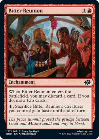 Image for Bitter Reunion (127) [The Brothers' War] (BRO) - Magic: The Gathering