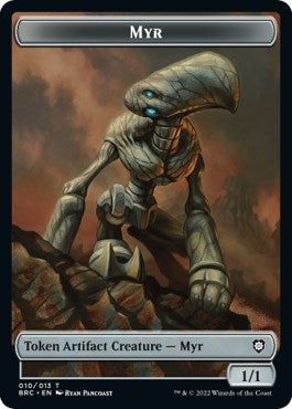 Myr // Thopter (010) Double-Sided Token [The Brothers' War Commander Tokens]
