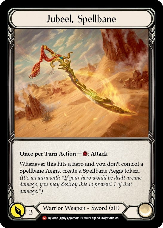 Jubeel, Spellbane [DYN067] (Dynasty) Rainbow Foil