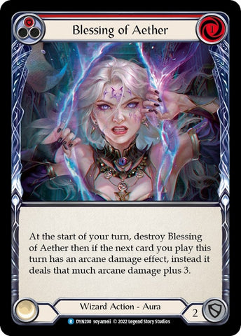 Blessing of Aether (Red) [DYN200] (Dynasty)