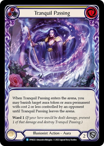 Tranquil Passing (Yellow) [DYN222] (Dynasty) Rainbow Foil