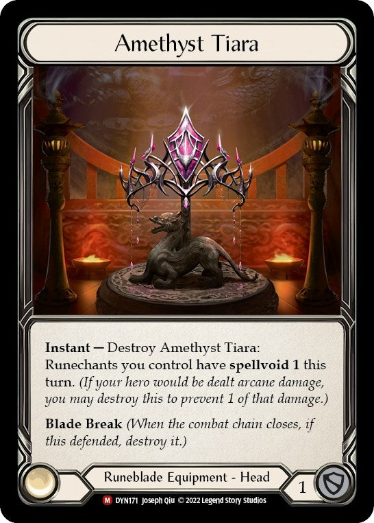 Amethyst Tiara [DYN171] (Dynasty) Rainbow Foil