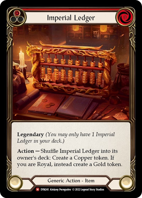 Imperial Ledger [DYN241] (Dynasty) Rainbow Foil