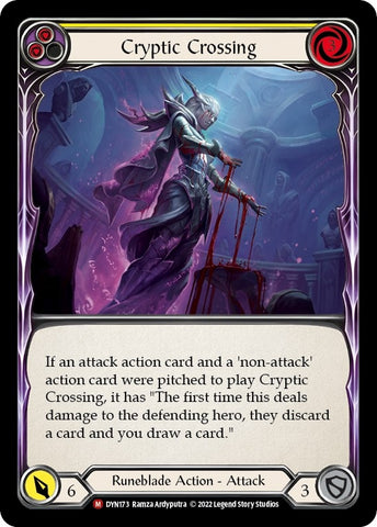 Cryptic Crossing [DYN173] (Dynasty) Rainbow Foil