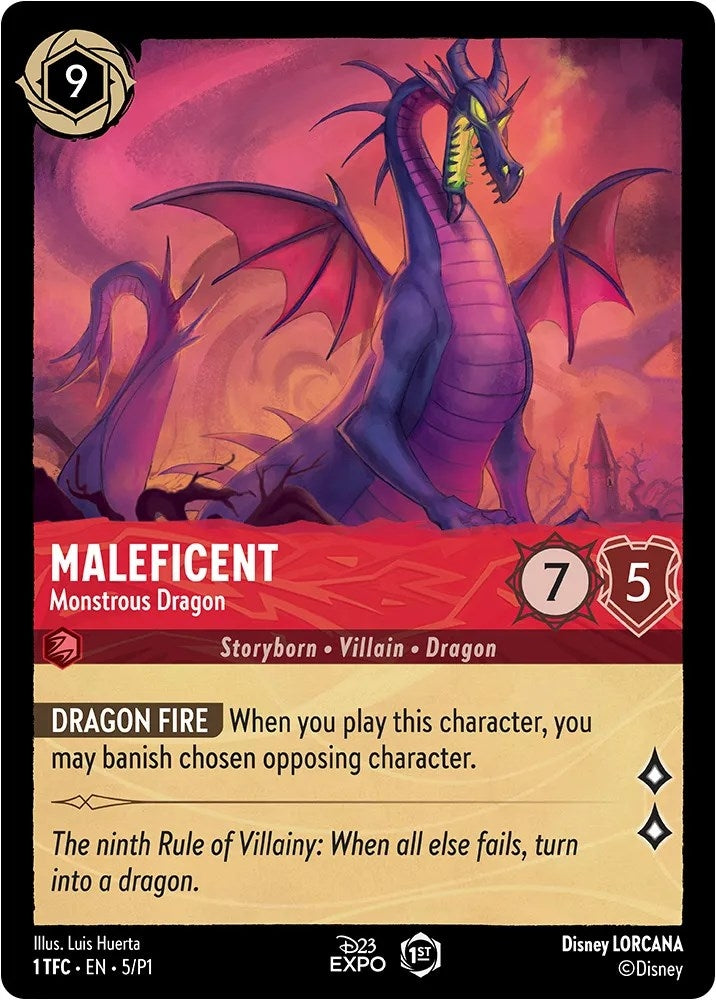 Maleficent - Monstrous Dragon (5) [D23 Promos]