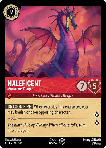 Maleficent - Monstrous Dragon (5) [D23 Promos]