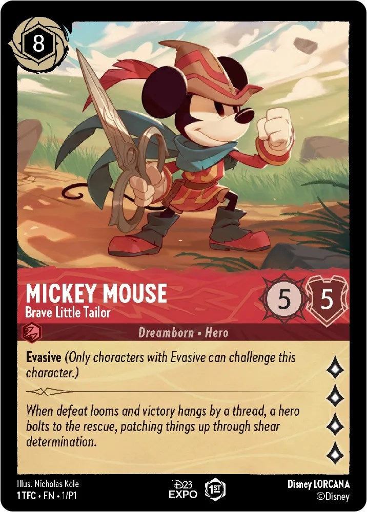 Mickey Mouse - Brave Little Tailor (1) [D23 Promos]