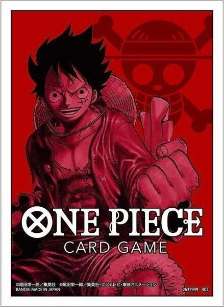 Bandai: 70ct Card Sleeves - Monkey.D.Luffy