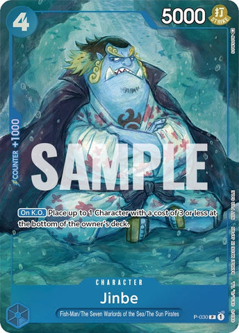 Jinbe (Event Pack Vol. 1) (P-030) [One Piece Promotion Cards]