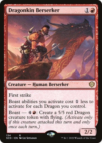 Image for Dragonkin Berserker (134) [Starter Commander Decks] (SCD) - Magic: The Gathering