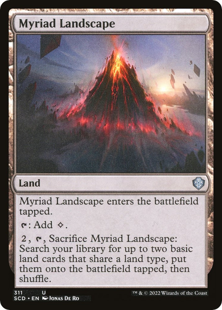 Myriad Landscape [Starter Commander Decks]