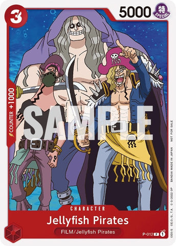 Jellyfish Pirates (One Piece Film Red) (P-012) [One Piece Promotion Cards]