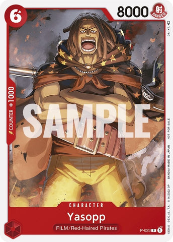 Yasopp (One Piece Film Red) (P-023) [One Piece Promotion Cards]