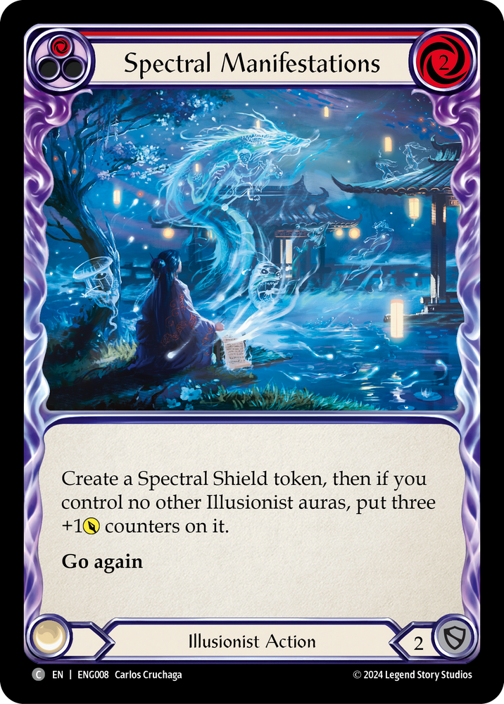 Spectral Manifestations [ENG008] [Part the Mistveil Enigma Blitz Deck]