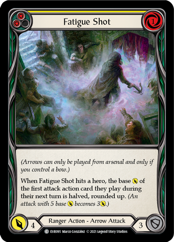 Fatigue Shot (Yellow) [EVR095] (Everfest) Rainbow Foil