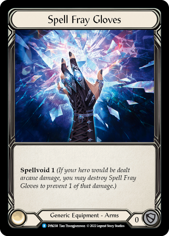 Spell Fray Gloves [DYN238] (Dynasty) Cold Foil